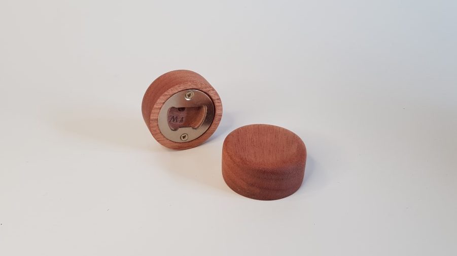 Flaschenöffner rund Mahagoni (2)